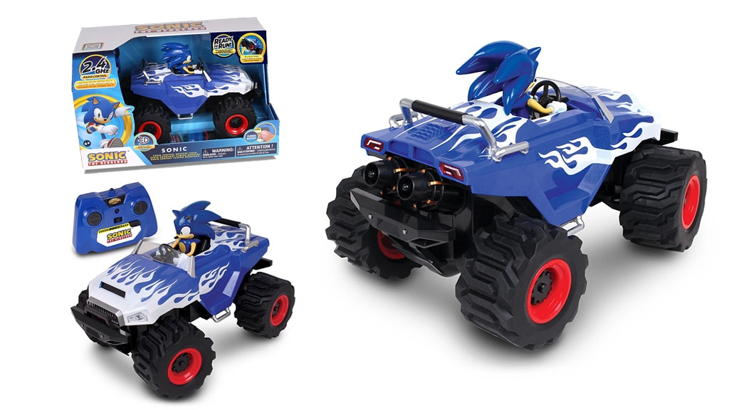 NKOK Sonic der Igel: CrossWorlds R/C Monster Truck ferngesteuertes Auto