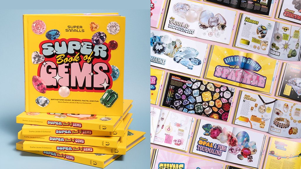 Das Super Smalls Super-Edelstein-Buch macht die Wissenschaft strahlend