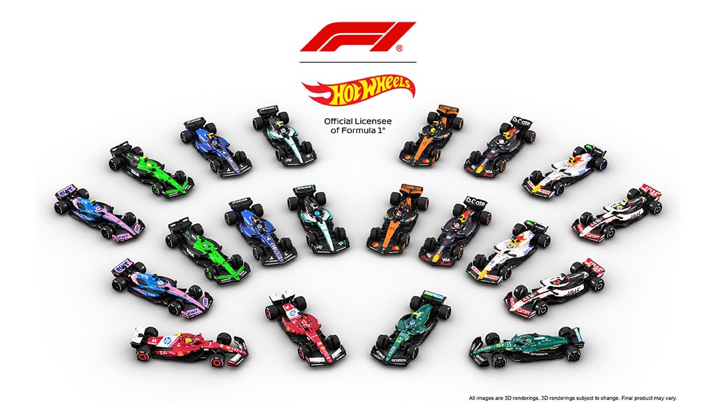 Hot Wheels Formel-1-Autos bringen das Rennerlebnis nach Hause