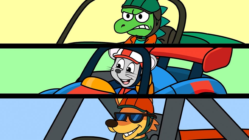 Snowy, die Maus rast in einer neuen Episode dem Sieg entgegen