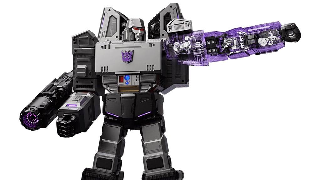 Gestalte das Kinderzimmer mit dem Robosen Megatron Roboter um