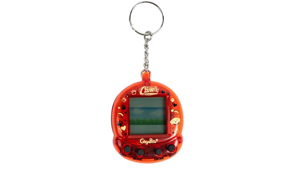 Das Raising Cane’s GigaPet Tamagotchi ist richtig cool