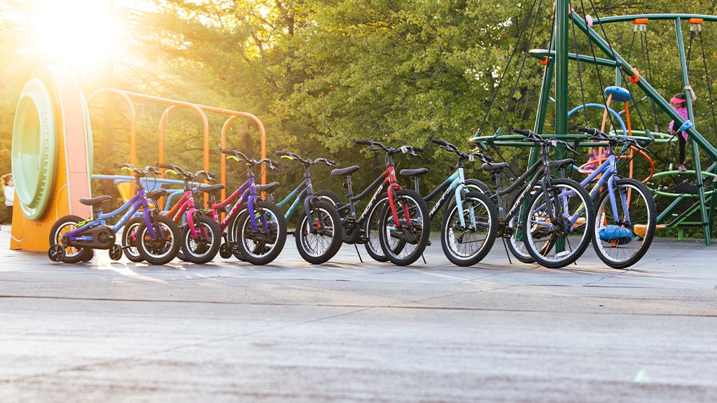 Huffy-Fahrräder sind fahrbereit