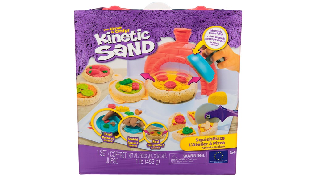 Spin Master Kinetic Sand Pizzabäcker-Spielset