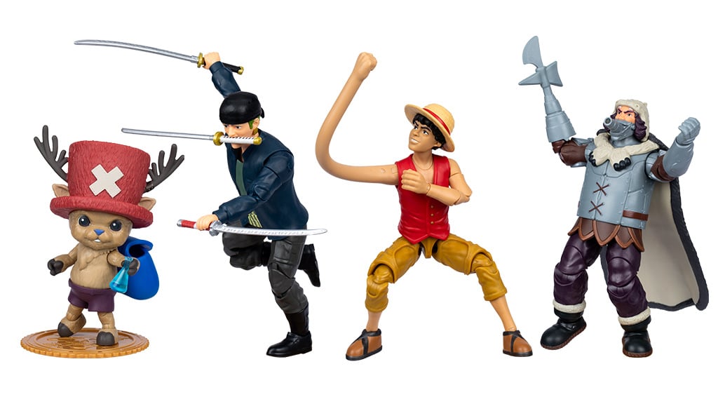 Diese One Piece Spielfiguren-Serie bringt piratenmäßigen Spaß ins Kinderzimmer.