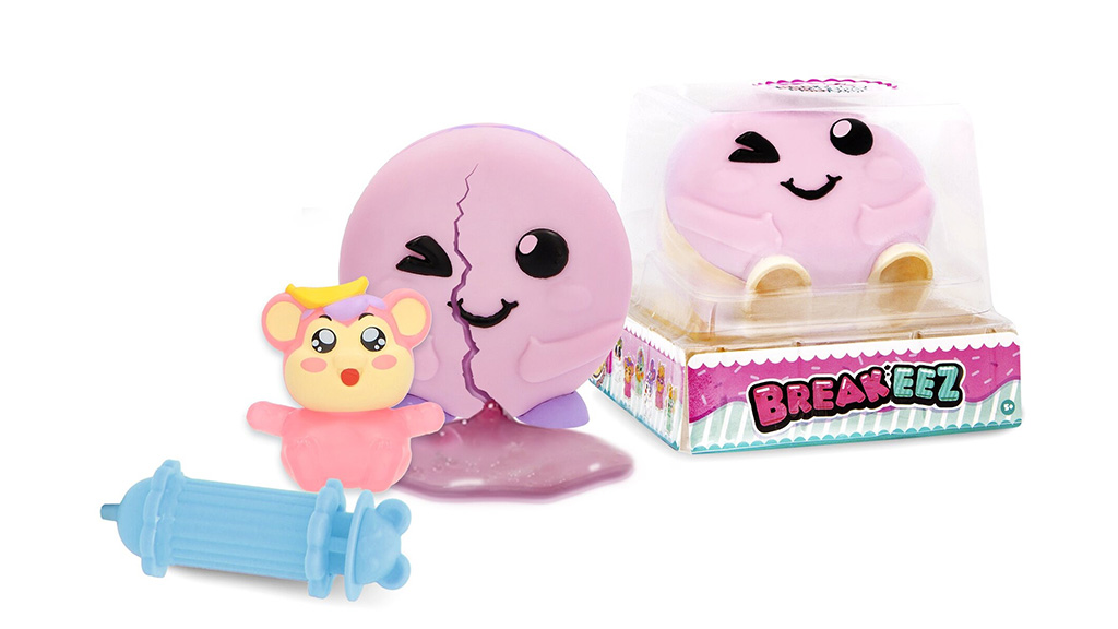 IMC Toys Breakeez Macaron süßer Slime mit Überraschungen peppt das Spiel auf