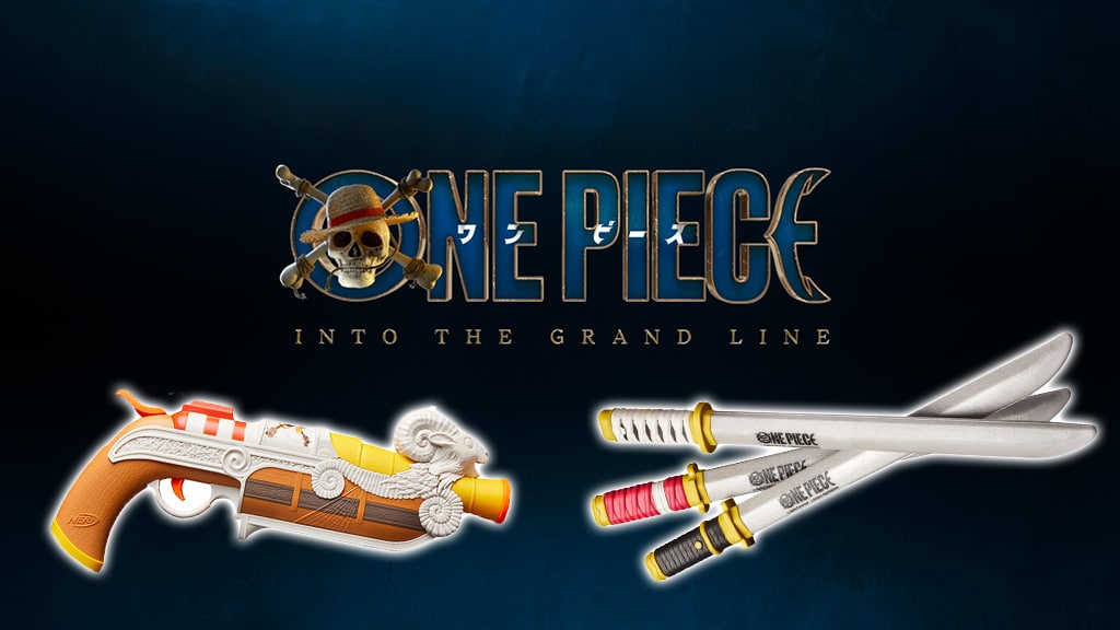 Stürze dich in neue Abenteuer mit der NERF x One Piece Kollektion!