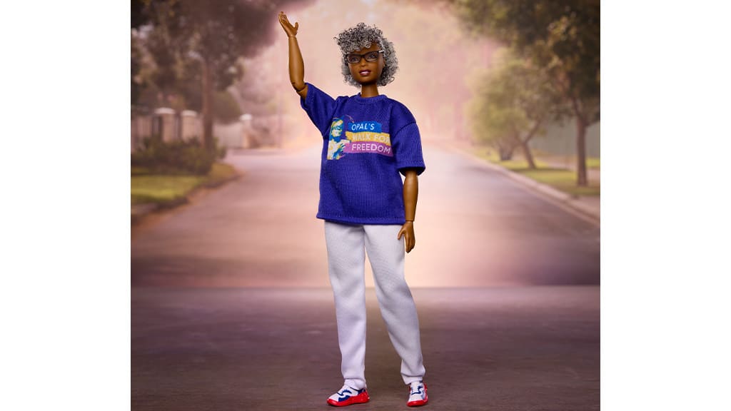 Feiere die Geschichte mit der Opal Lee Barbie-Puppe!