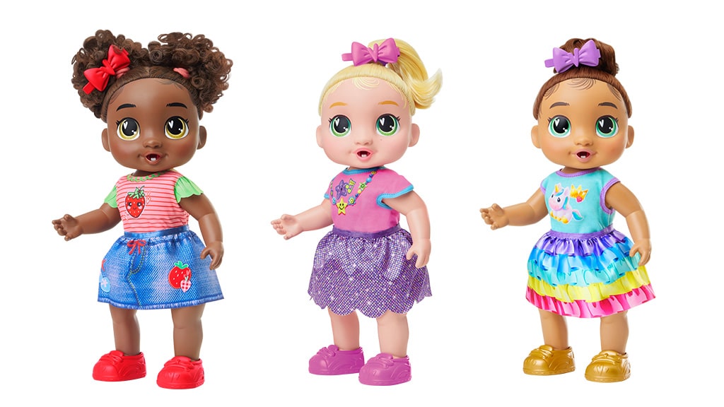 Hasbro hat die neuen Baby Alive, Furby, Peppa Wutz und Play-Doh Spielzeuge vorgestellt.
