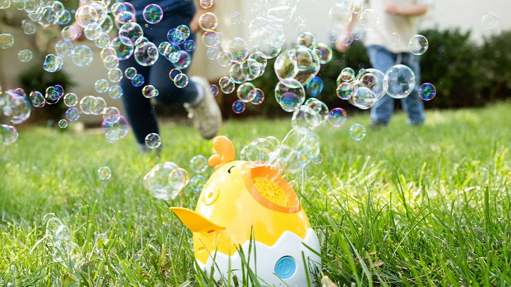 Maxx Bubbles táncoló szappanbuborék fújó csibe