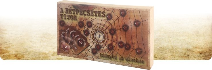 Már kapható a "A hétpecsétes titok" társasjáték