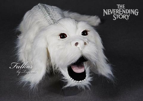 Végtelen történet plüss Falkor