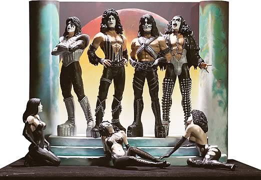 KISS akciófigurák