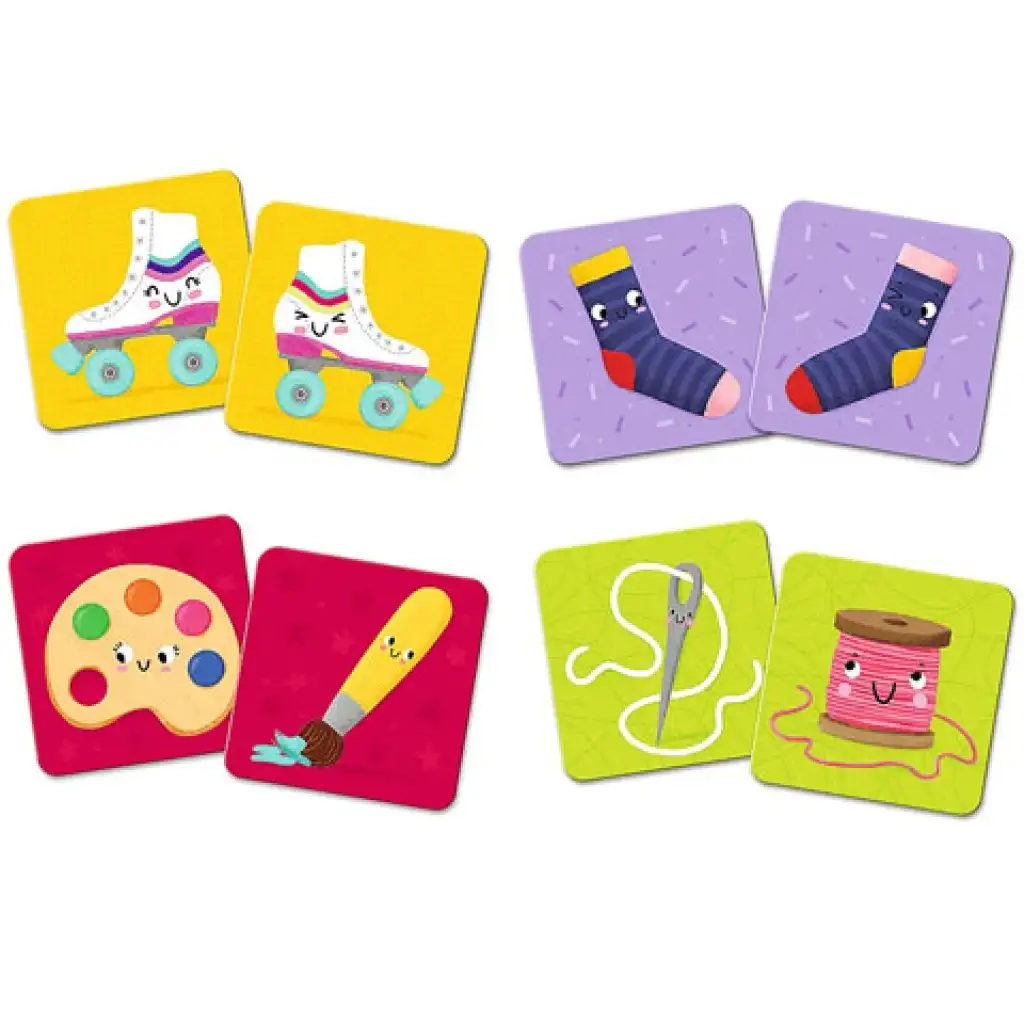 Besondere Paare Classic & Plus Memory-Spiel 36-teilig - Trefl kép 2