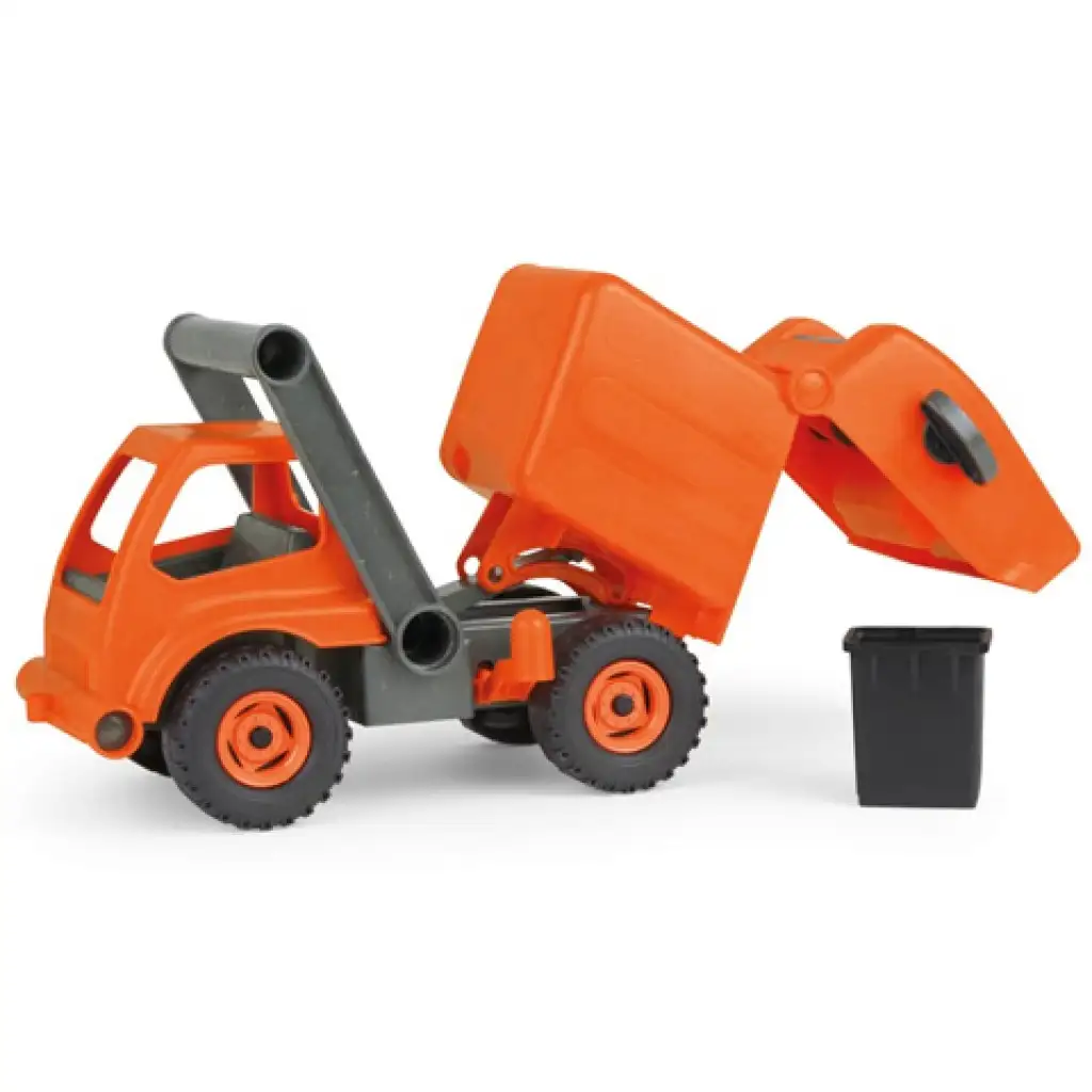 LENA: ECO narancssárga kukásautó 31cm kép 3
