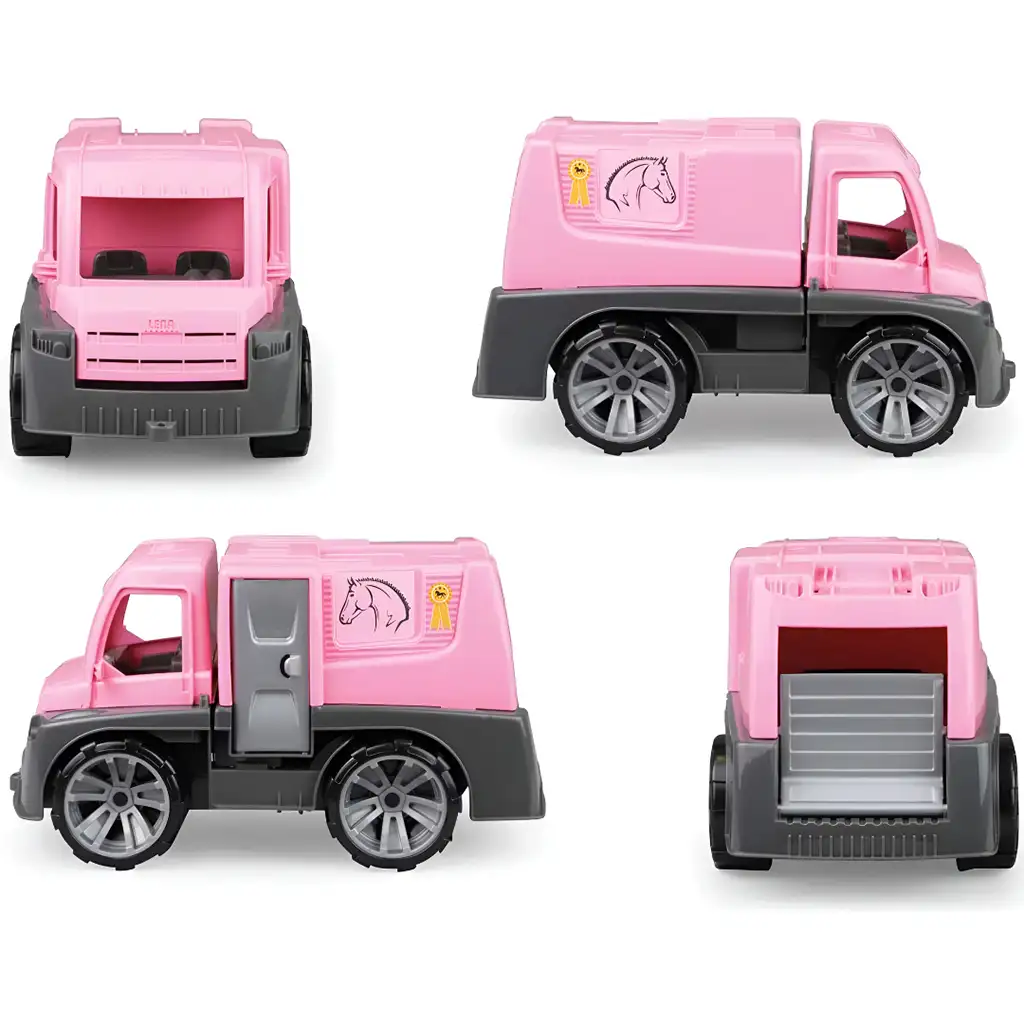 LENA: Truxx Rosa Pferdetransporter mit Pferd und Figur kép 3