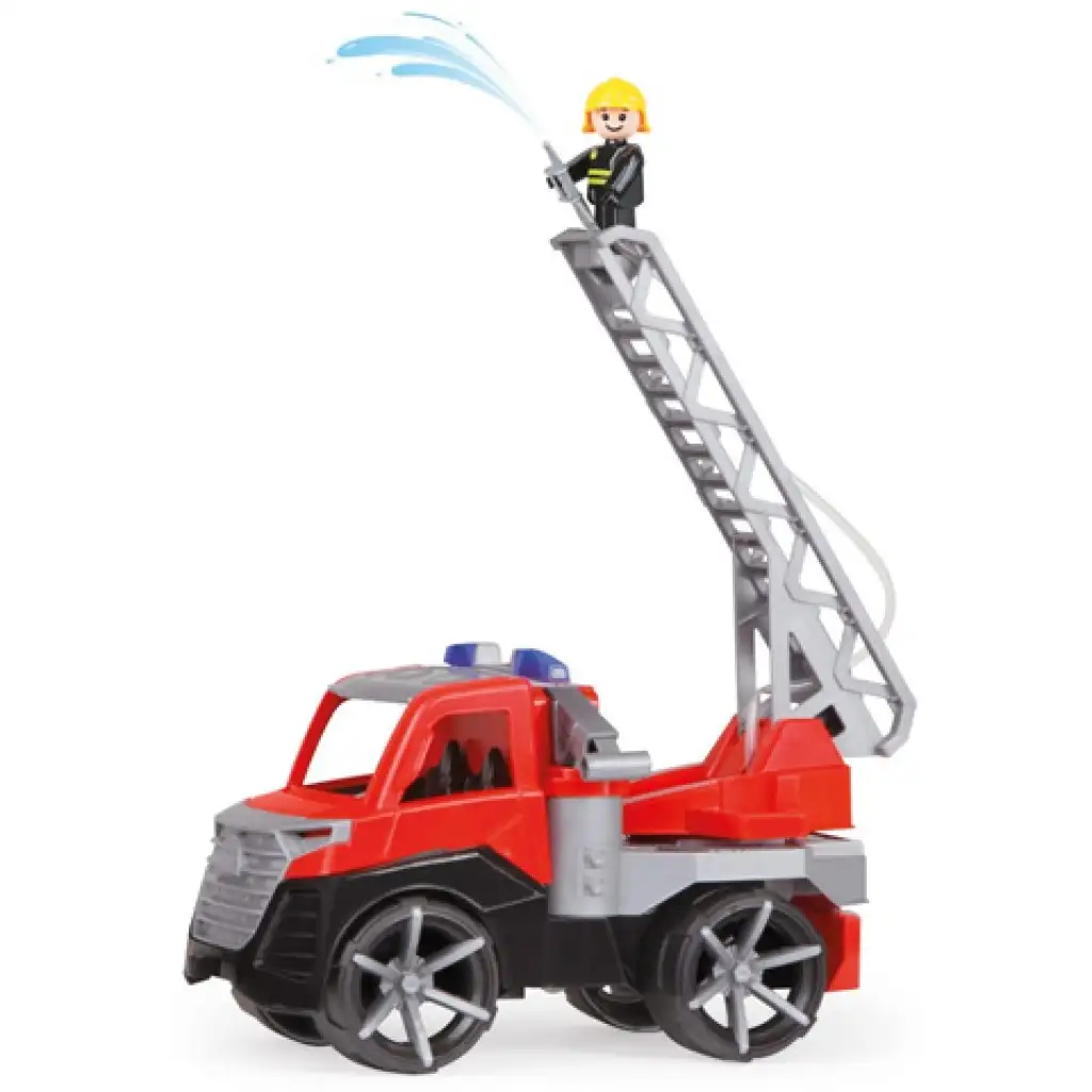 LENA: Truxx 2 rotes Feuerwehrauto mit Leiter 29cm kép 2