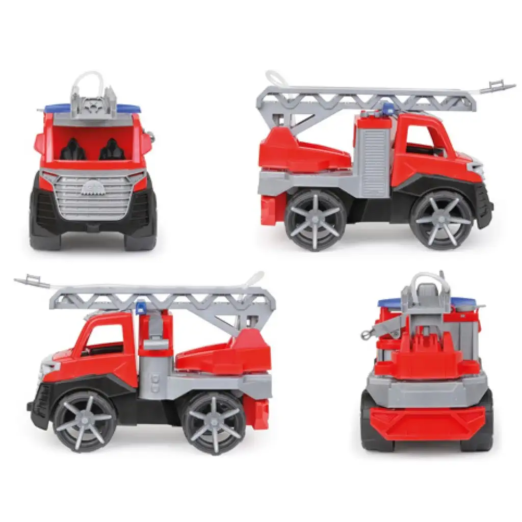 LENA: Truxx 2 rotes Feuerwehrauto mit Leiter 29cm kép 3