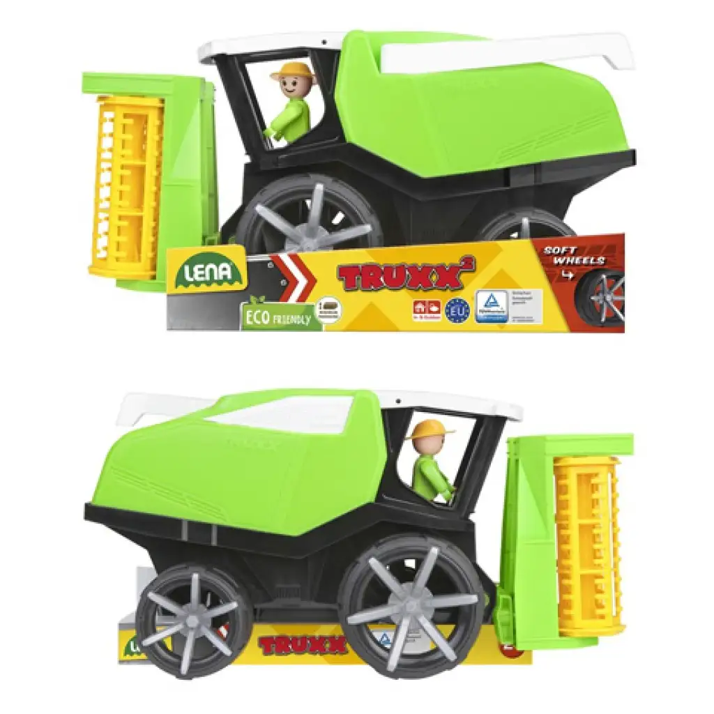 LENA: Truxx 2 grüner Mähdrescher 35cm kép 3
