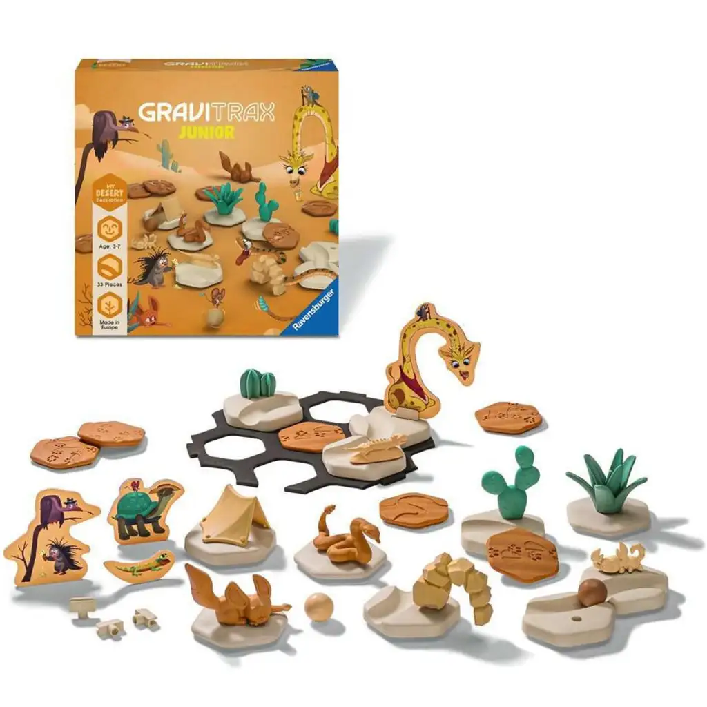 Gravitrax Junior Wüstenkugelbahn-Erweiterungsset - Ravensburger kép 2