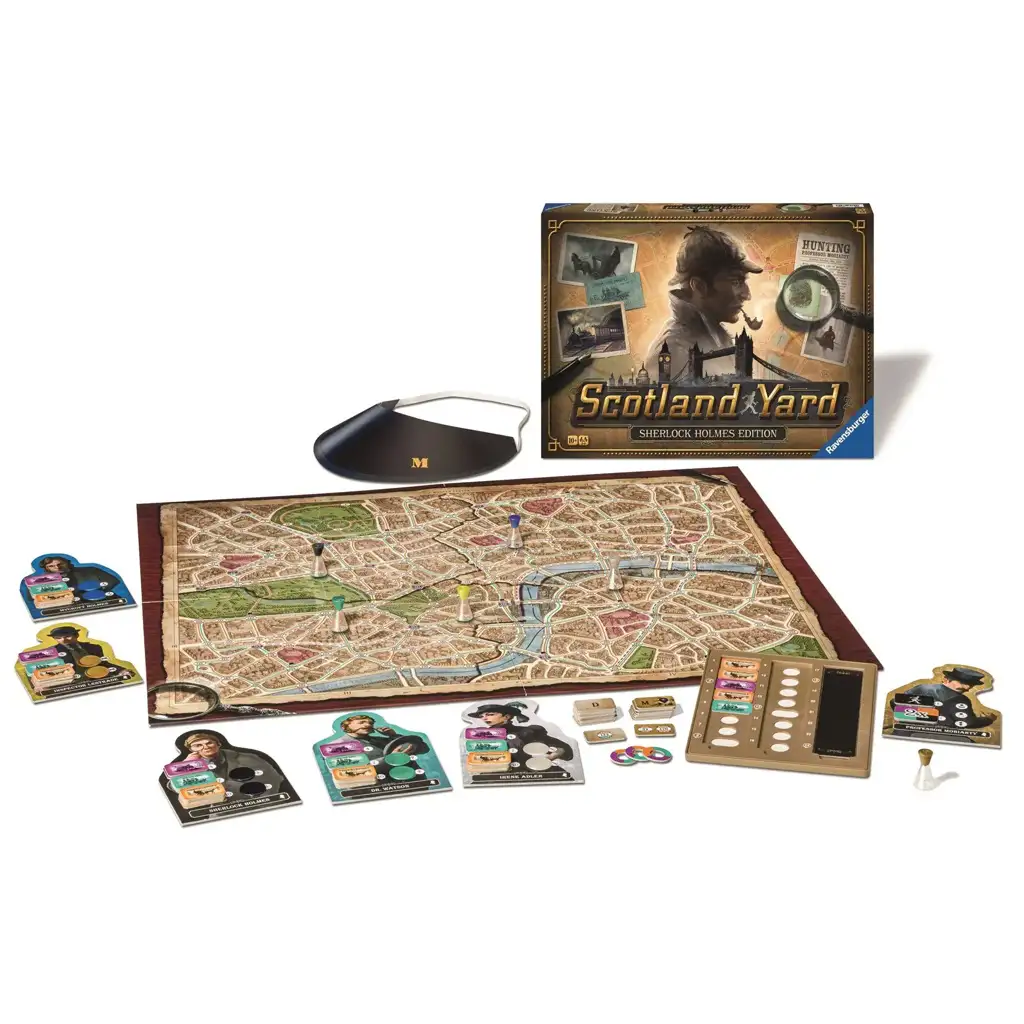 Scotland Yard Brettspiel - Sherlock Holmes Edition - Ravensburger kép 3