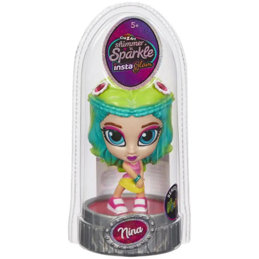 Cra-Z-Art: Shimmer 'n Sparkle Insta Glam Neon Nina baba kép 1