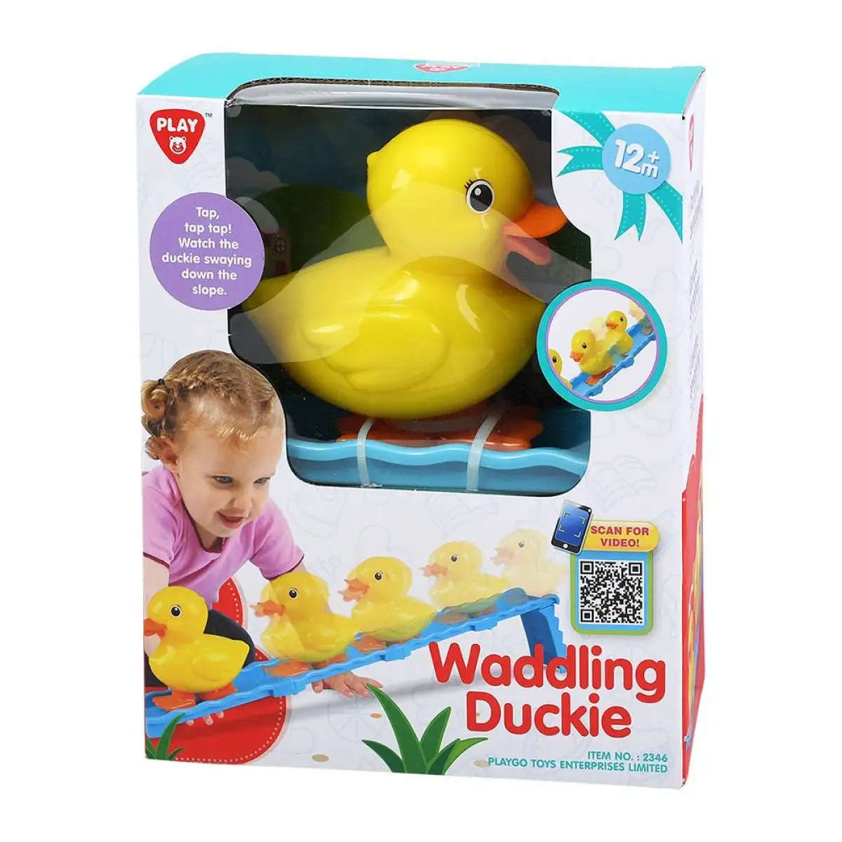 Playgo: Watschelndes Spielzeugente kép 2