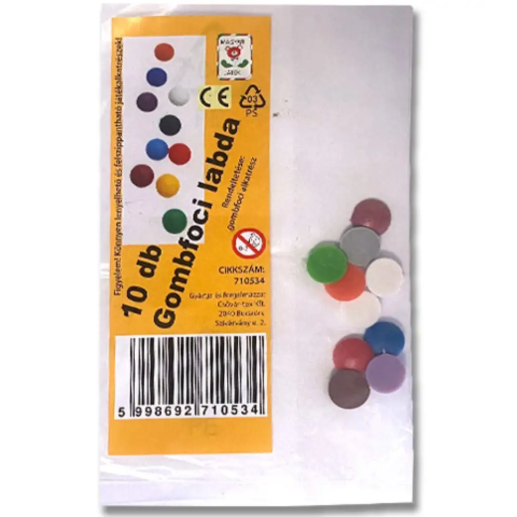 10 Knopfball-Fußbälle