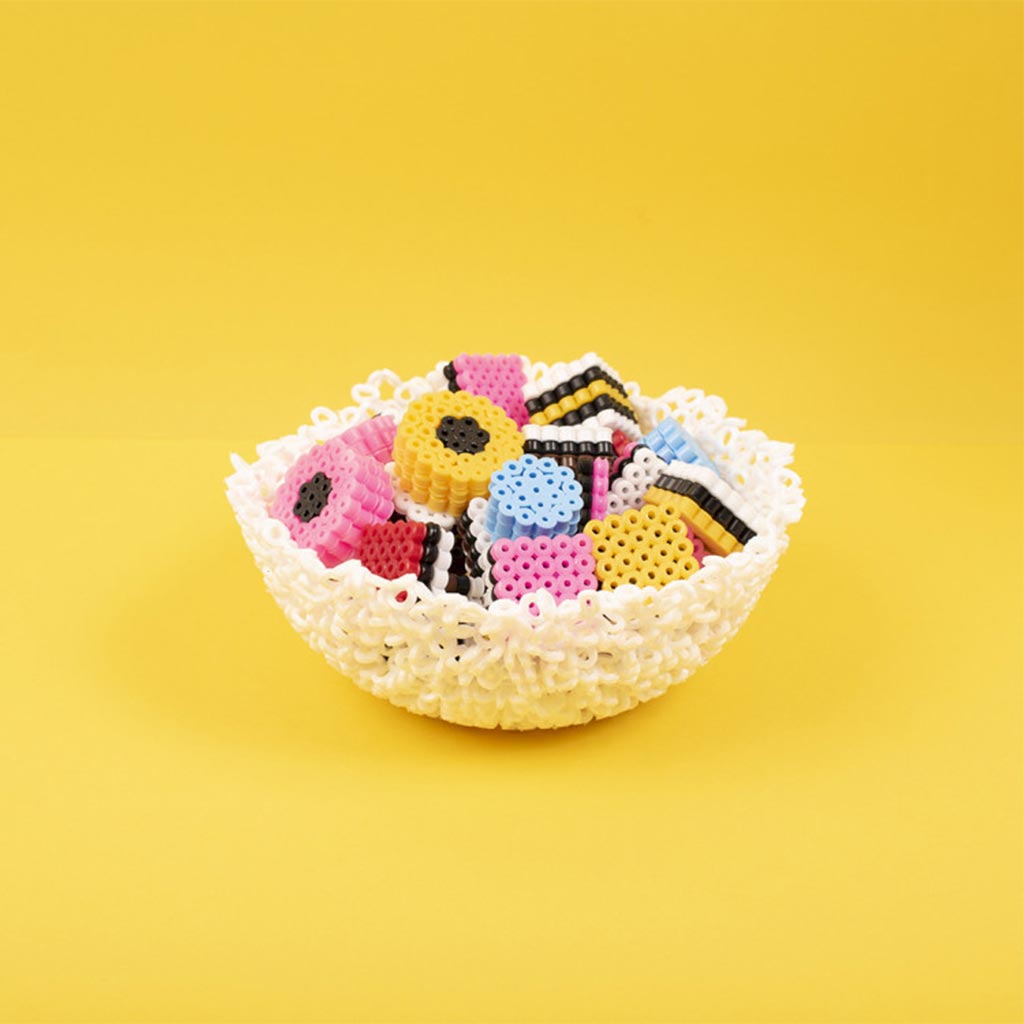 PlayBox: 5mm MIDI Bügelperlen, 10.000 Stück in 10 verschiedenen Farben kép 3