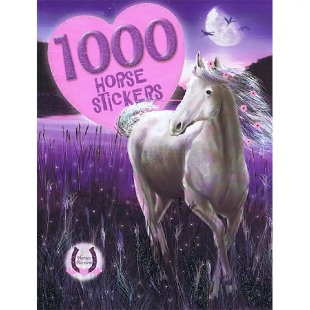 1000 Pferde Sticker 2. - Mondschein Stickeralbum