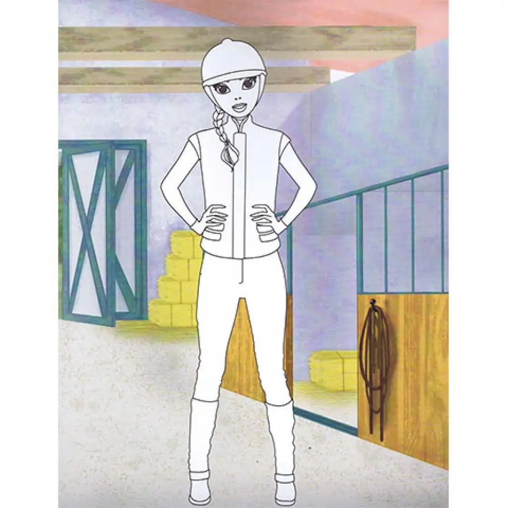 1000 Pferde Sticker 1. - Blumenwiese Stickeralbum kép 2