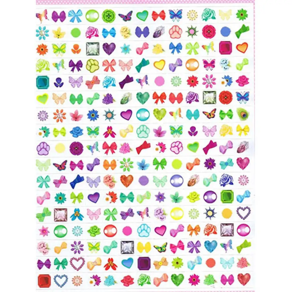 1000 Pferde Sticker 1. - Blumenwiese Stickeralbum kép 4