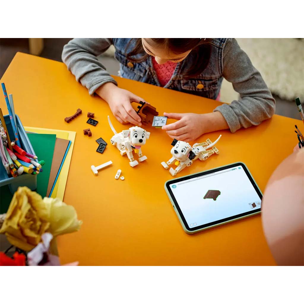 LEGO® Disney: 101 Dalmatiner: Rolly und Flocki Dalmatinerwelpen (43271) kép 6