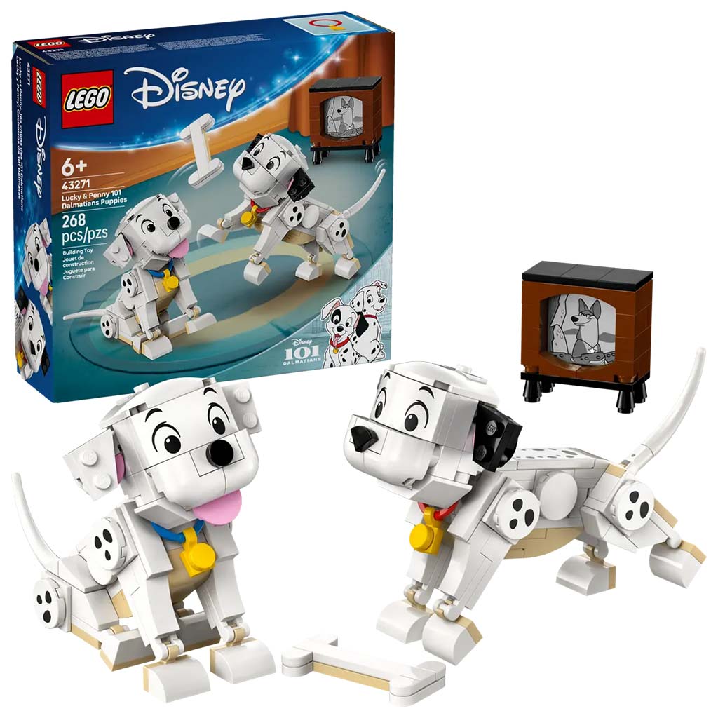 LEGO® Disney: 101 Dalmatiner: Rolly und Flocki Dalmatinerwelpen (43271)