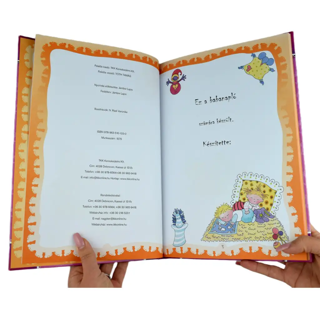 Mädchen-Babytagebuch kép 3