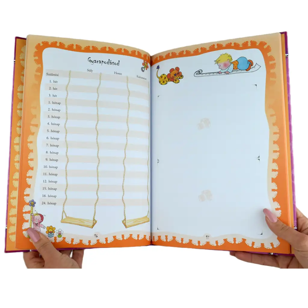 Mädchen-Babytagebuch kép 5