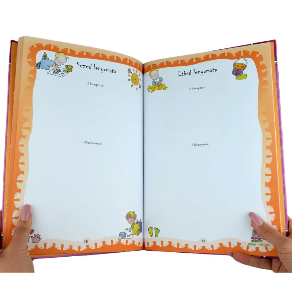 Mädchen-Babytagebuch kép 9