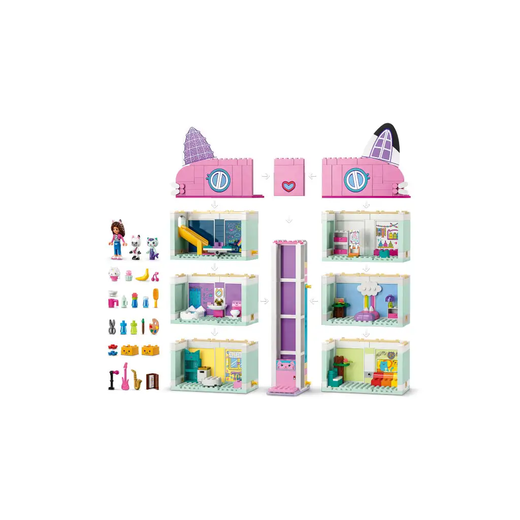 LEGO® Gabi babaháza: Gabi babaháza (10788) kép 3
