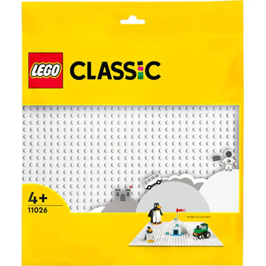 LEGO® Classic: Weiße Grundplatte (11026)
