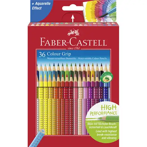 Faber-Castell: Grip Buntstift-Set 36 Stück kép 1