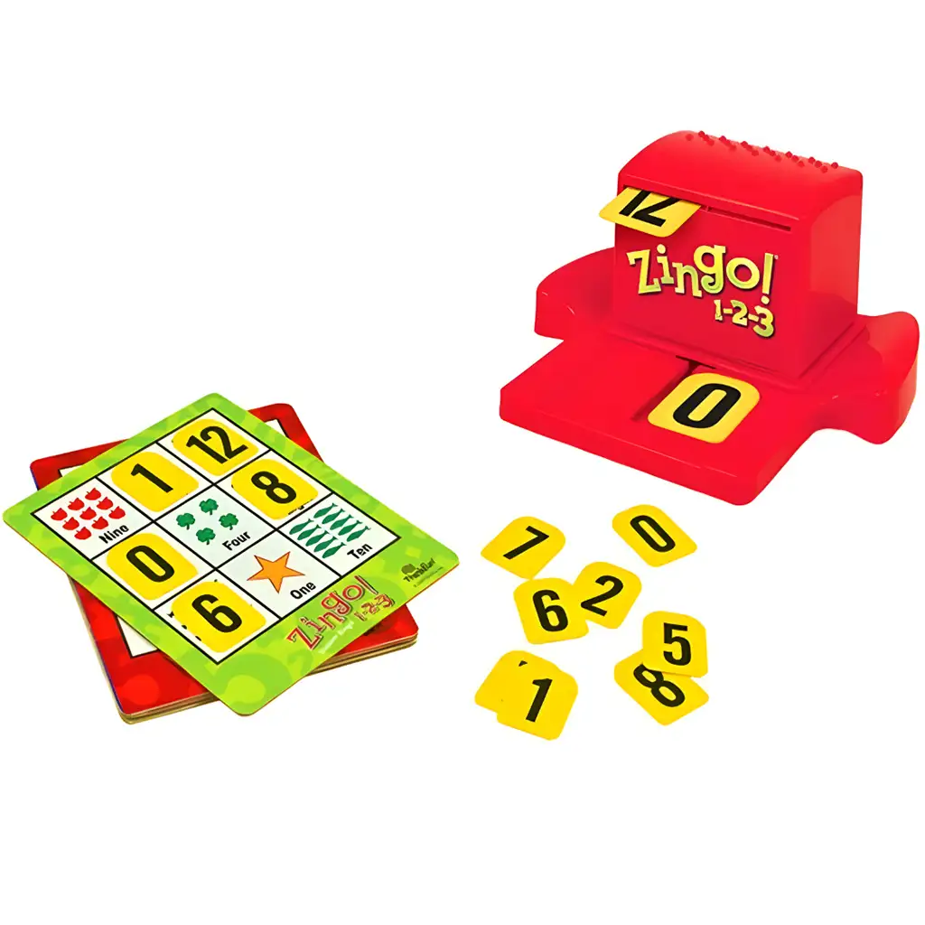 Thinkfun: Zingo 1-2-3 Gesellschaftsspiel kép 2