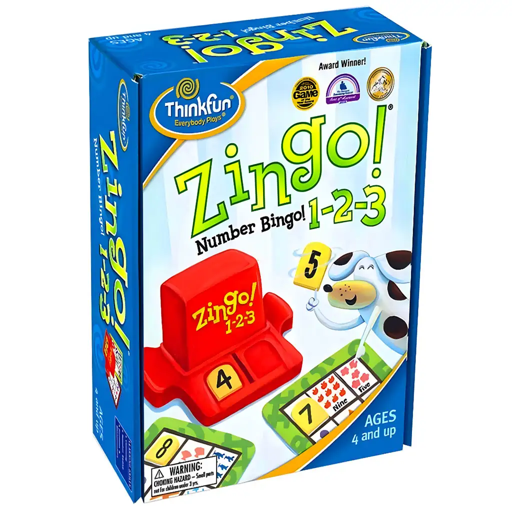 Thinkfun: Zingo 1-2-3 Gesellschaftsspiel