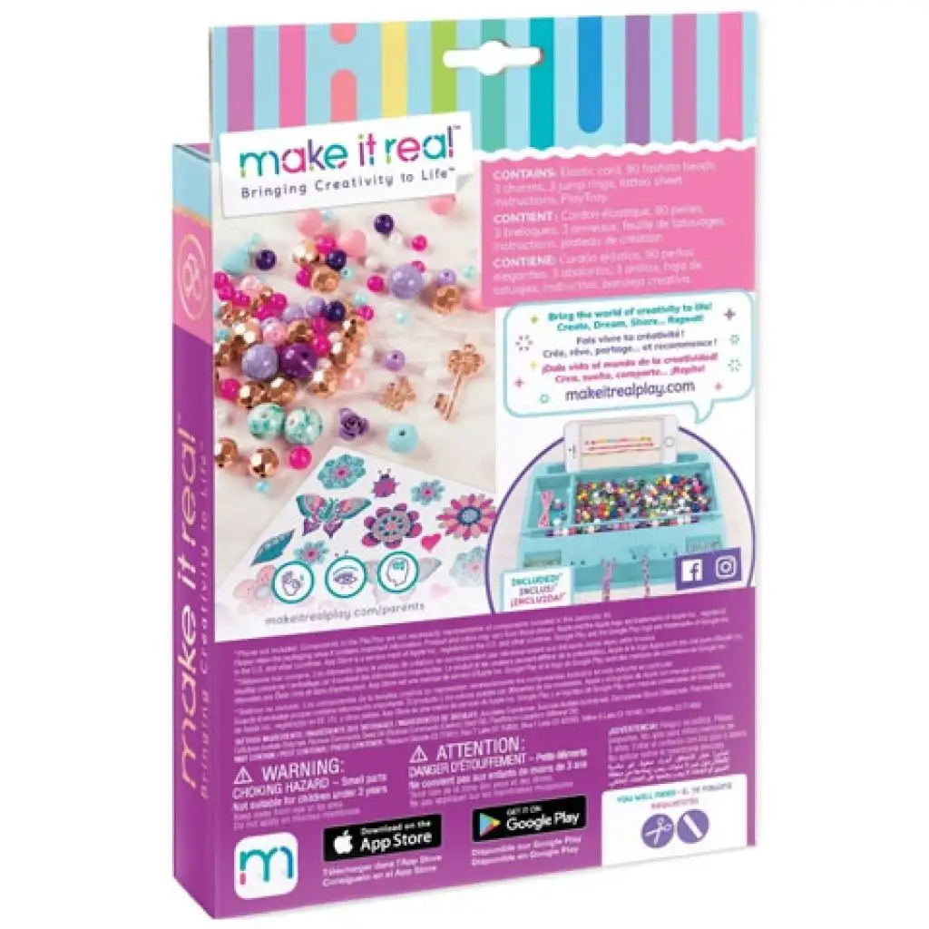 Make it Real: Charmantes Armbandherstellungsset - Blühende Kreativität kép 2