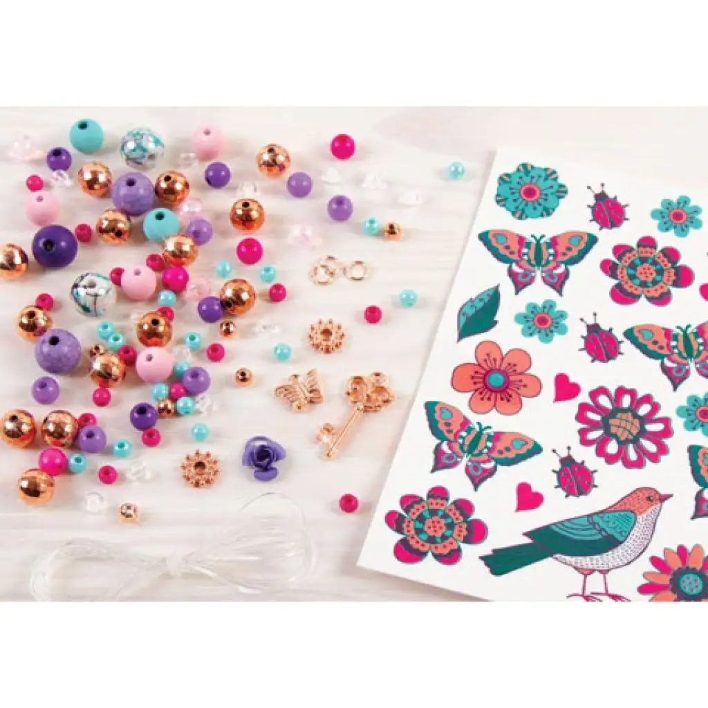 Make it Real: Charmantes Armbandherstellungsset - Blühende Kreativität kép 3