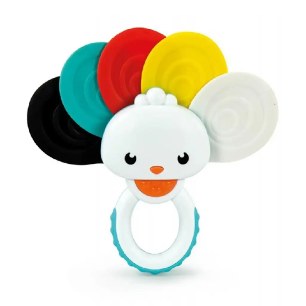 Baby Regenbogen-Pfauenrassel - Clementoni kép 2