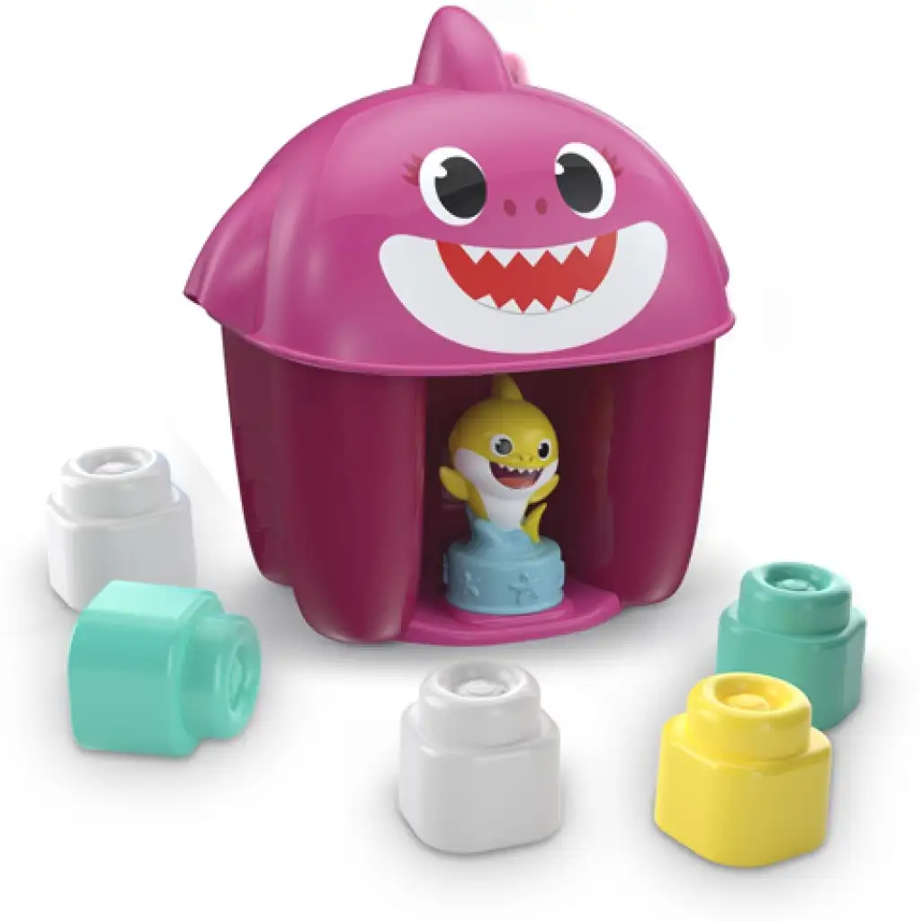 Baby Shark Baustein-Set mit Figur in verschiedenen Ausführungen - Clementoni kép 2