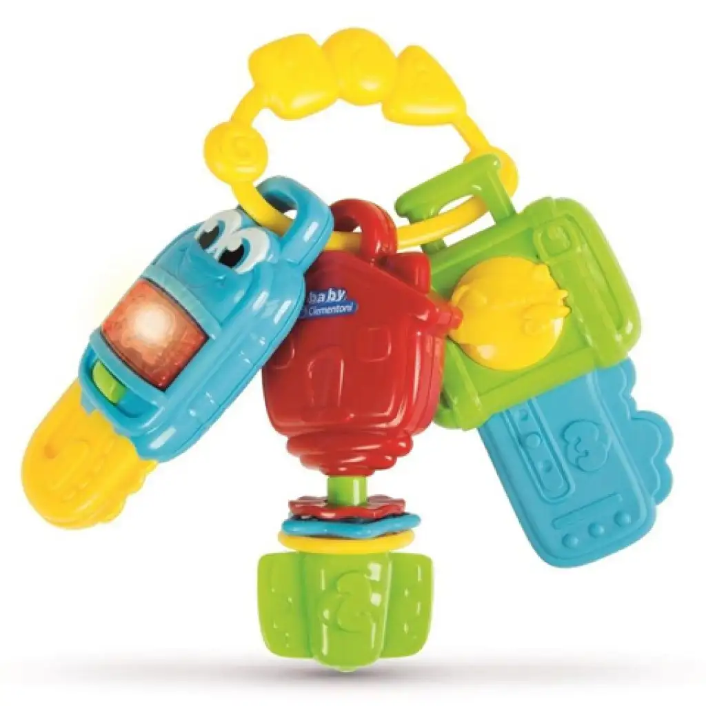 Baby Autoschlüssel mit Licht und Ton - Clementoni kép 2