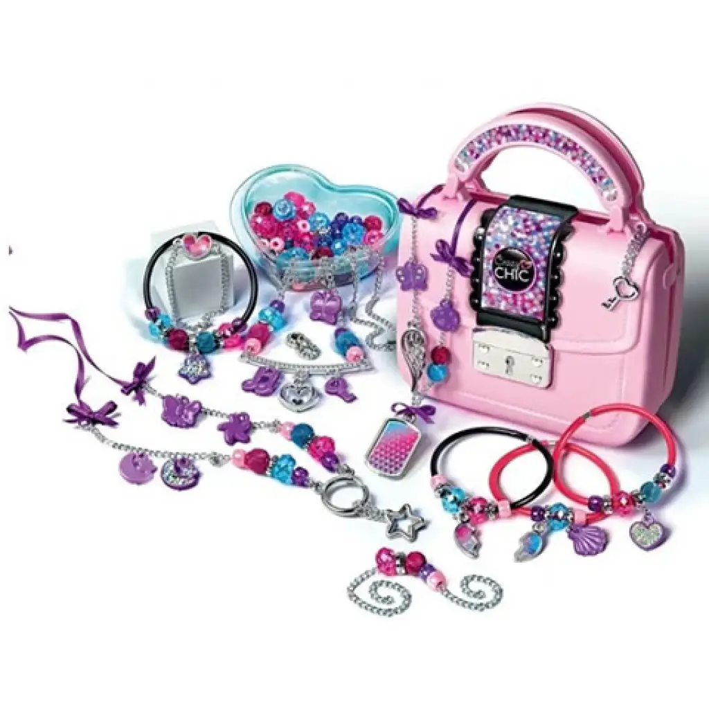 Crazy Chic Mode- und Schmuckset mit Handtasche - Clementoni kép 3