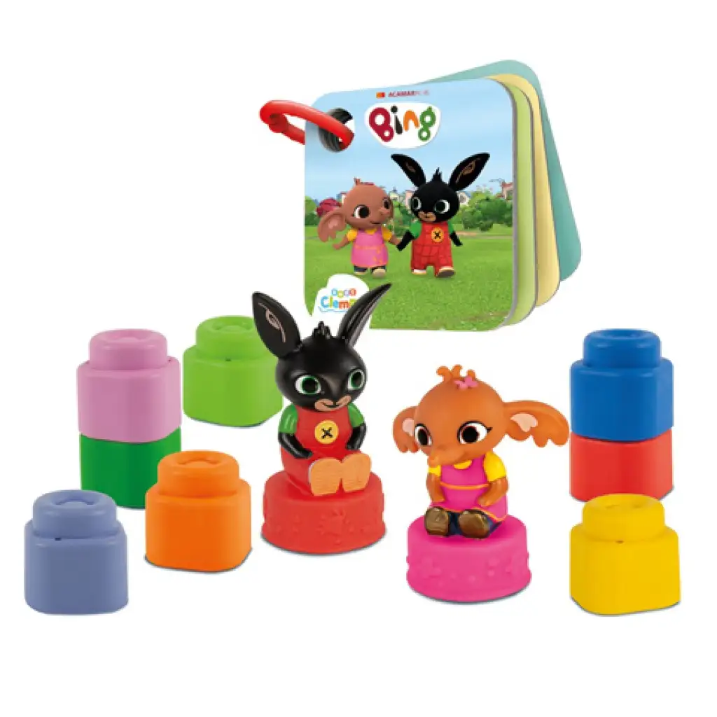 Clemmy Bing Weichbaustein-Set - Clementoni kép 2
