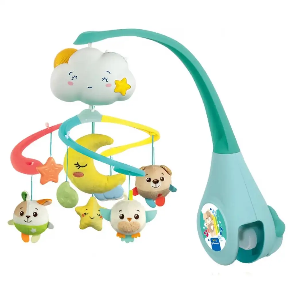 Süße Träume - Wolken-Mobile mit Licht und Ton - Clementoni Baby kép 2